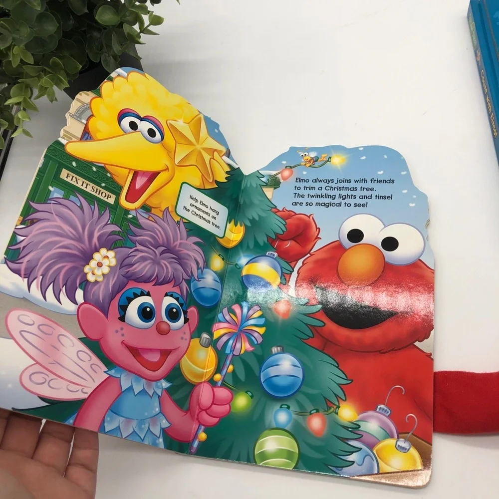 *3 for $20* Elmo Christmas Book & Mini Books